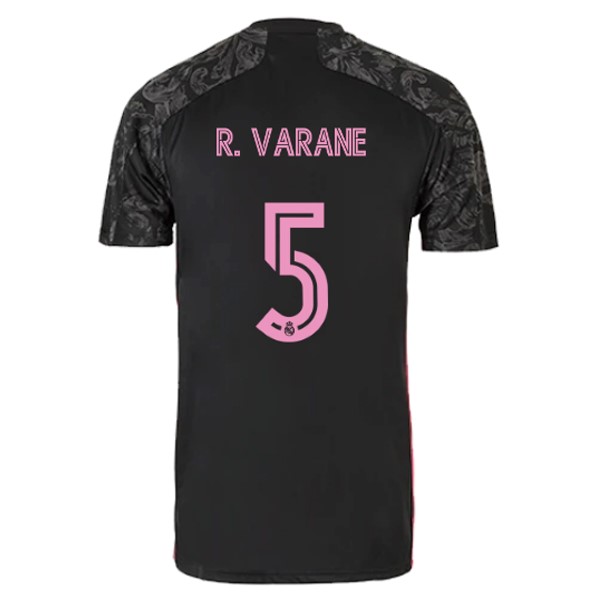 Camiseta Real Madrid 3ª NO.5 Varane 2020-2021 Negro